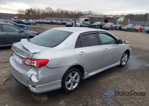 2012 Toyota Corolla S from USA, damaged, VIN 2T1BU4EE5CC851858